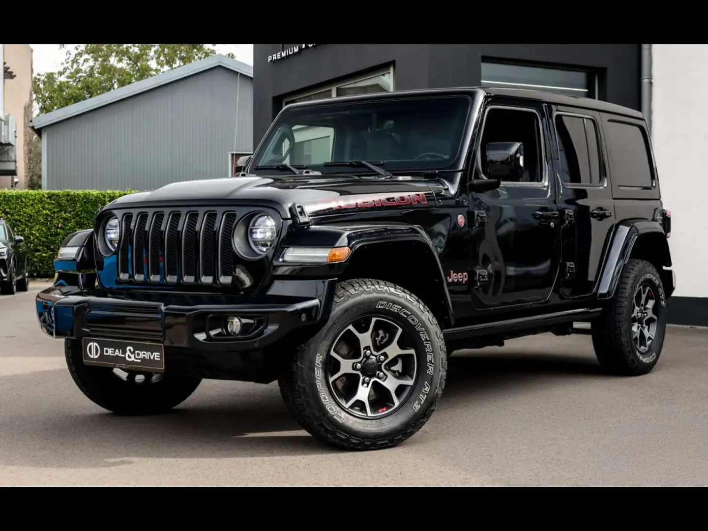 Jeep Wrangler IV 2.0 T-GDI UNLIMITED RUBICON AWDAHKALPINE Noir - 1