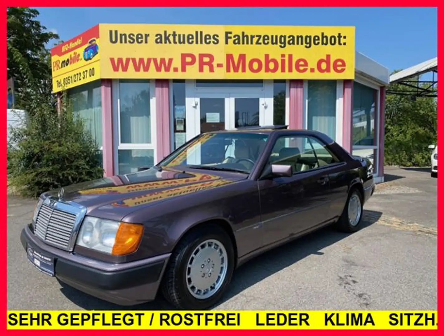 Mercedes-Benz 300 CE 24V W124 ROSTFREI LEDER KLIMA SPORTLINE - 1