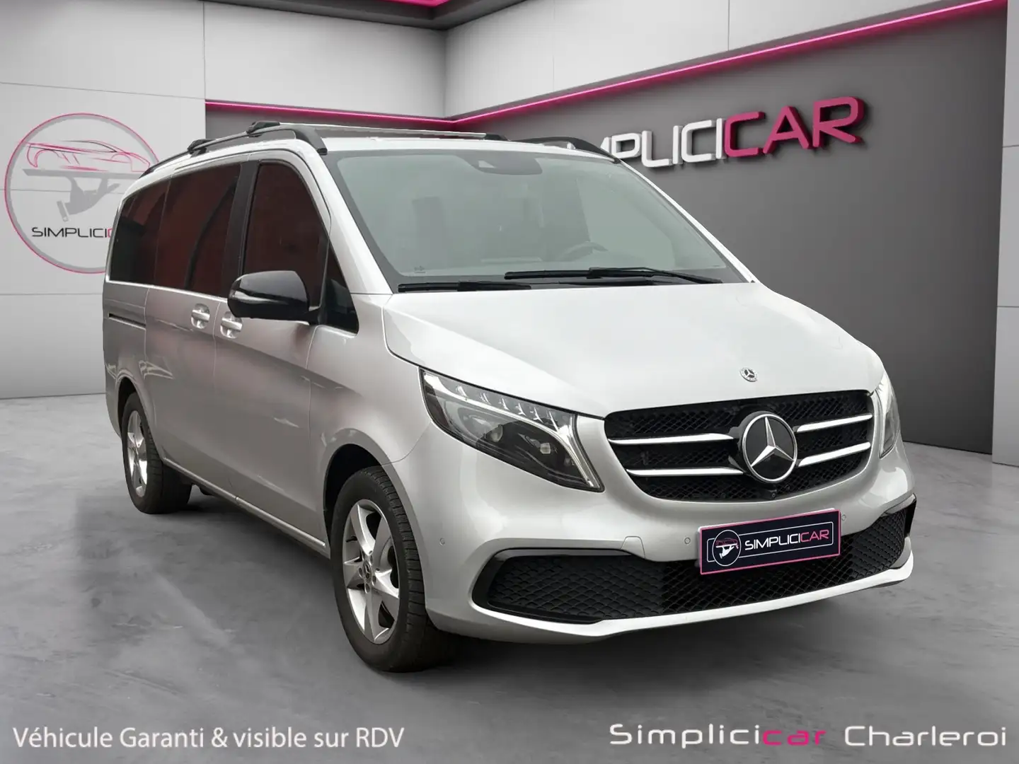 Mercedes-Benz V 300 GARANTIE 12 MOIS* d MWB (EU6AP) Argent - 1