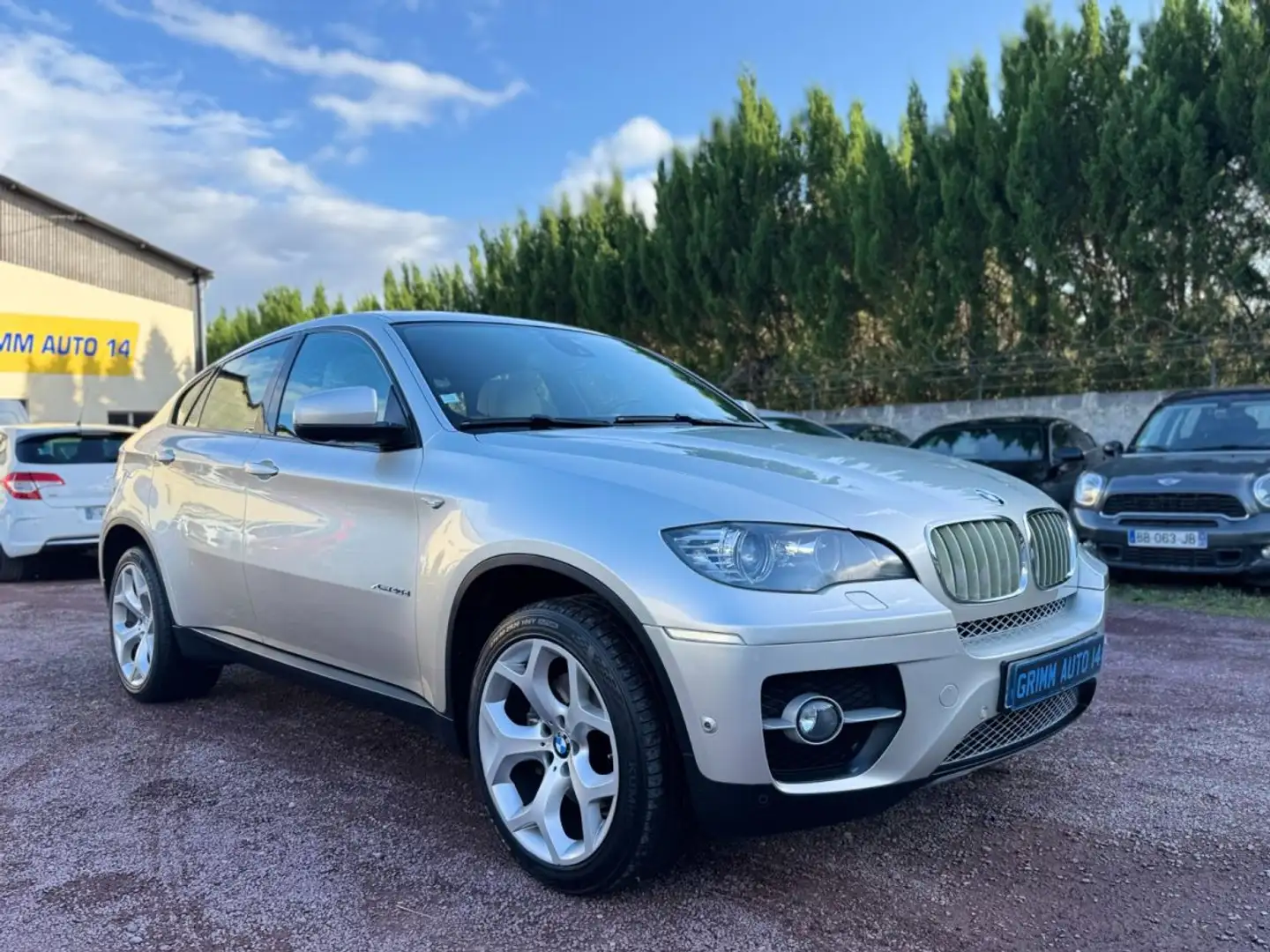 BMW X6 SÉRIE xdrive 40d 3.0 313ch Gris - 1