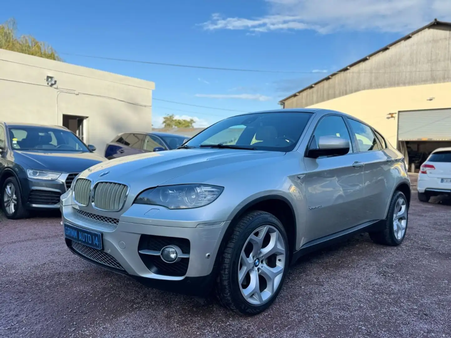 BMW X6 SÉRIE xdrive 40d 3.0 313ch Gris - 2