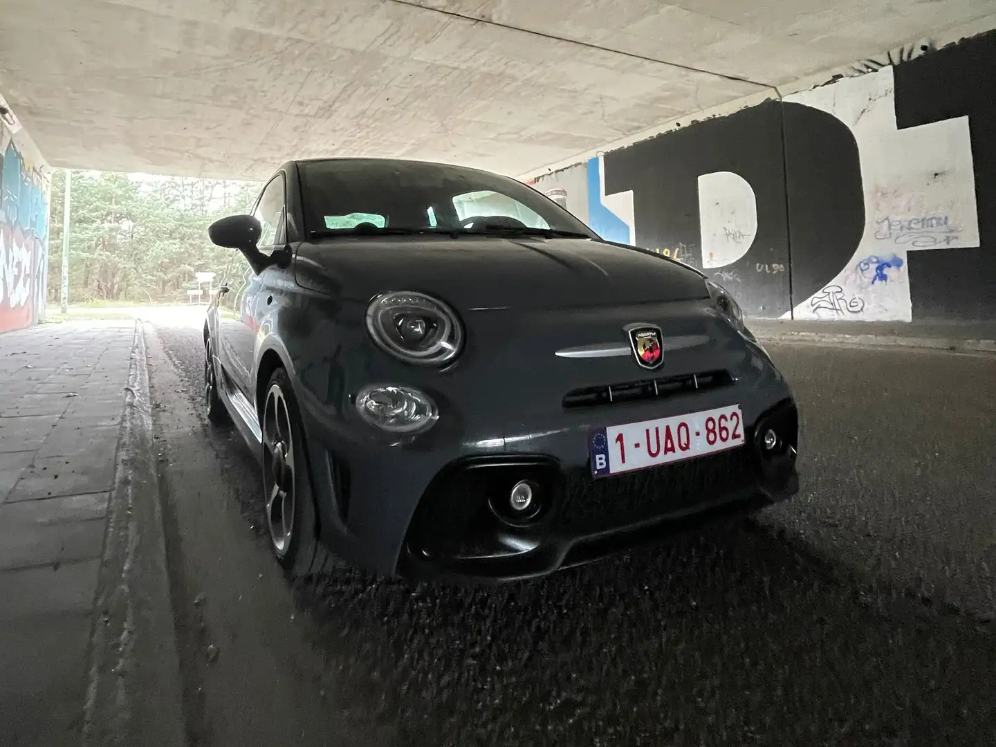 Abarth 595 1.4 T-Jet Gris - 2