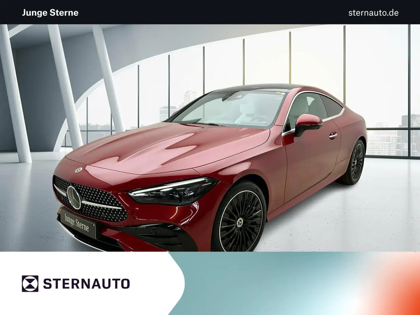 Mercedes-Benz CLE 220 CLE 220d Coupé AMG Premium HinterachsLenk Distro Rot - 1