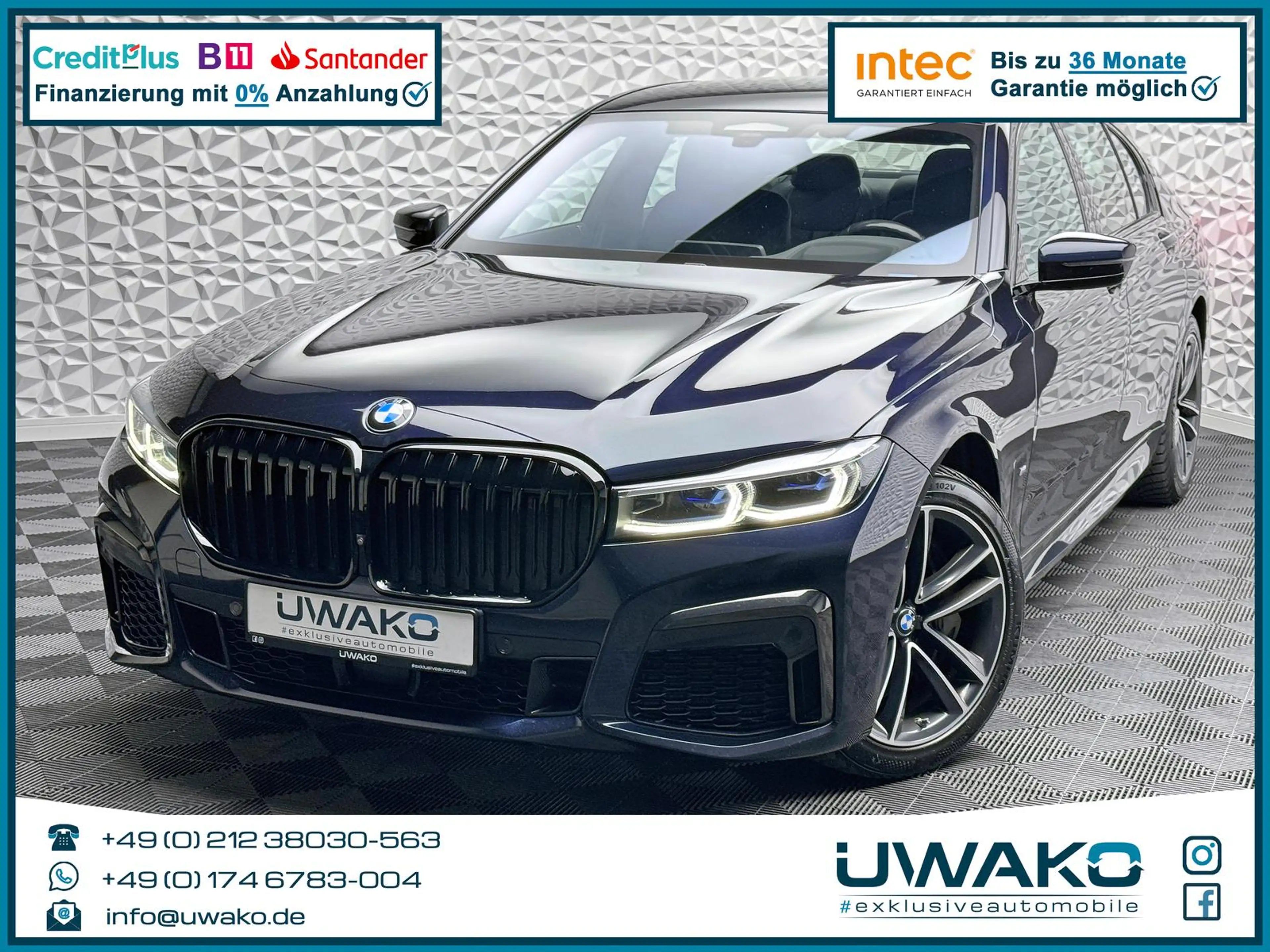 BMW 740 d XDR*M-PAKET*H&K*STANDHZG*HUD*MASSAGE*KEY*360°