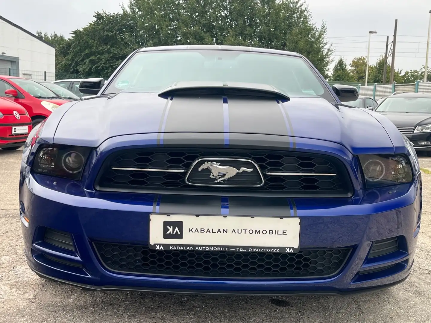 Ford Mustang Blau - 2