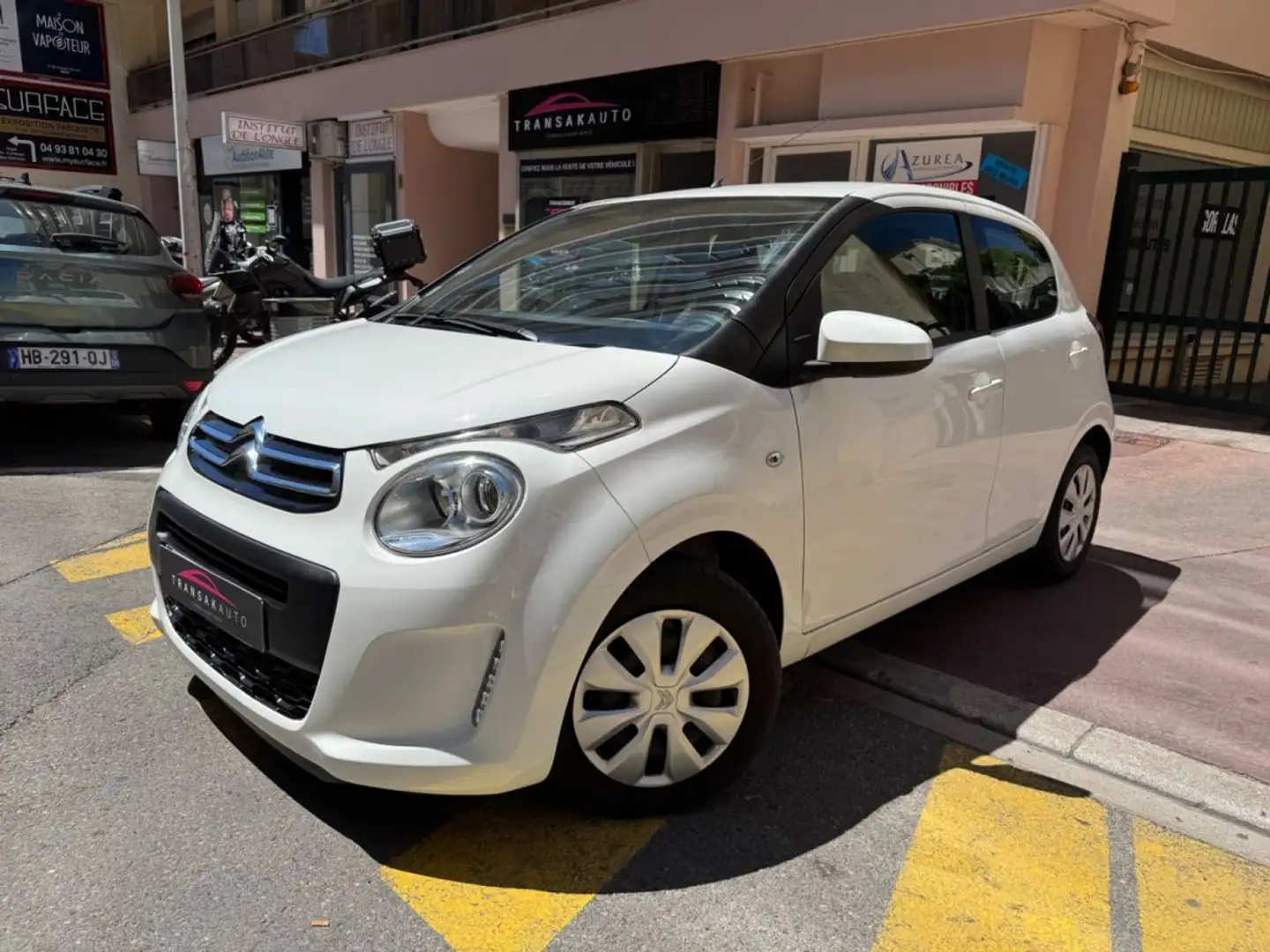 Citroen C1 1.0l VTi 68 Feel Edition clim Blanc - 1