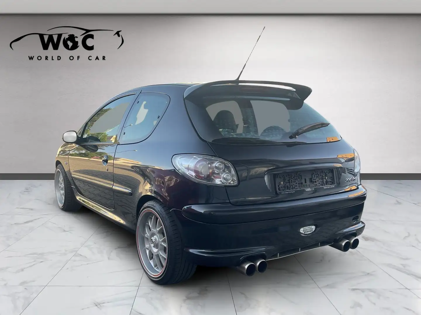 Peugeot 206 RC RIEGER*SHZ*HU*KLIMA Noir - 2