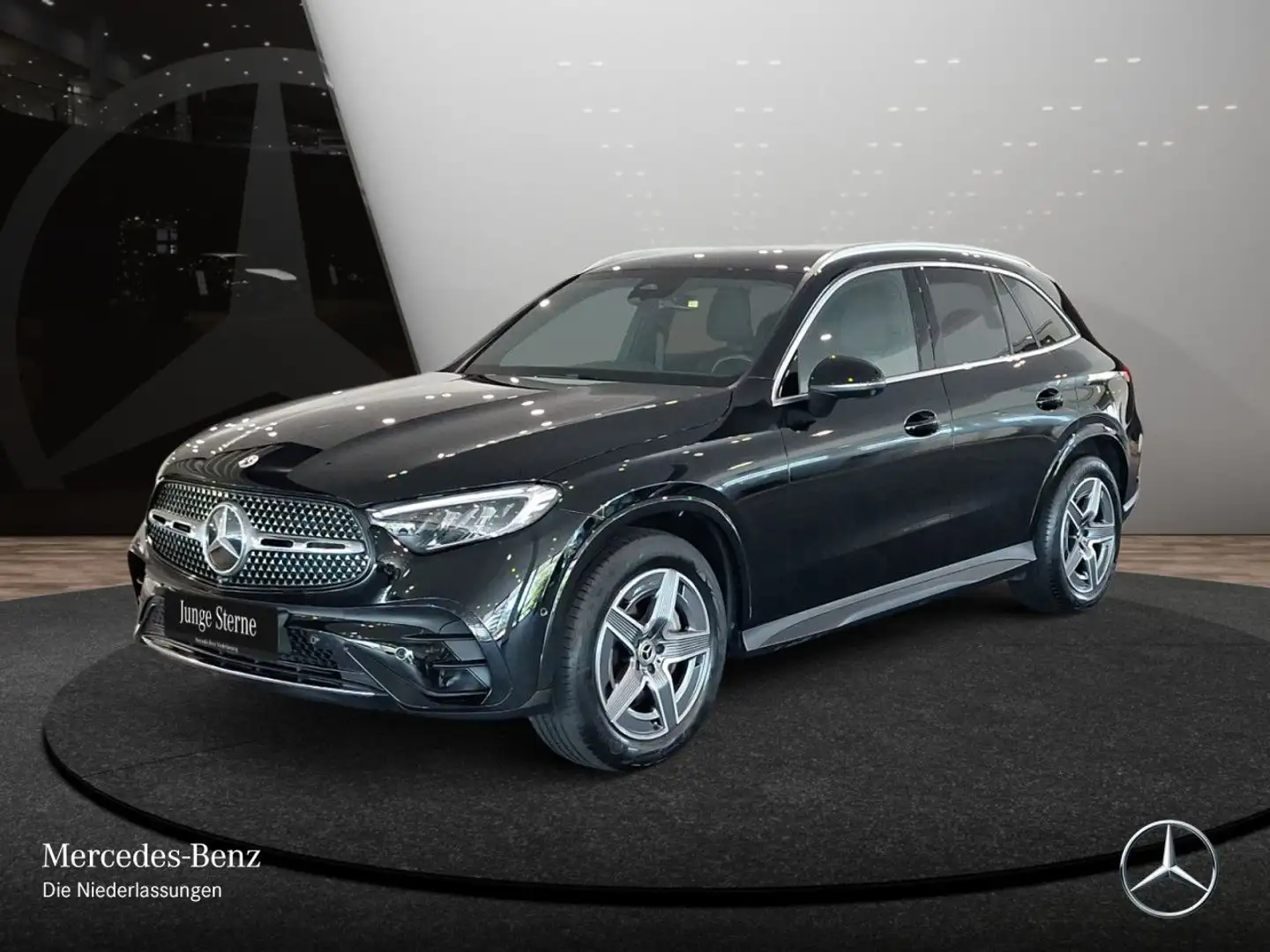 Mercedes-Benz GLC 300 4M AMG+360+AHK+LED+STHZG+TOTW+KEYLESS+9G Schwarz - 2