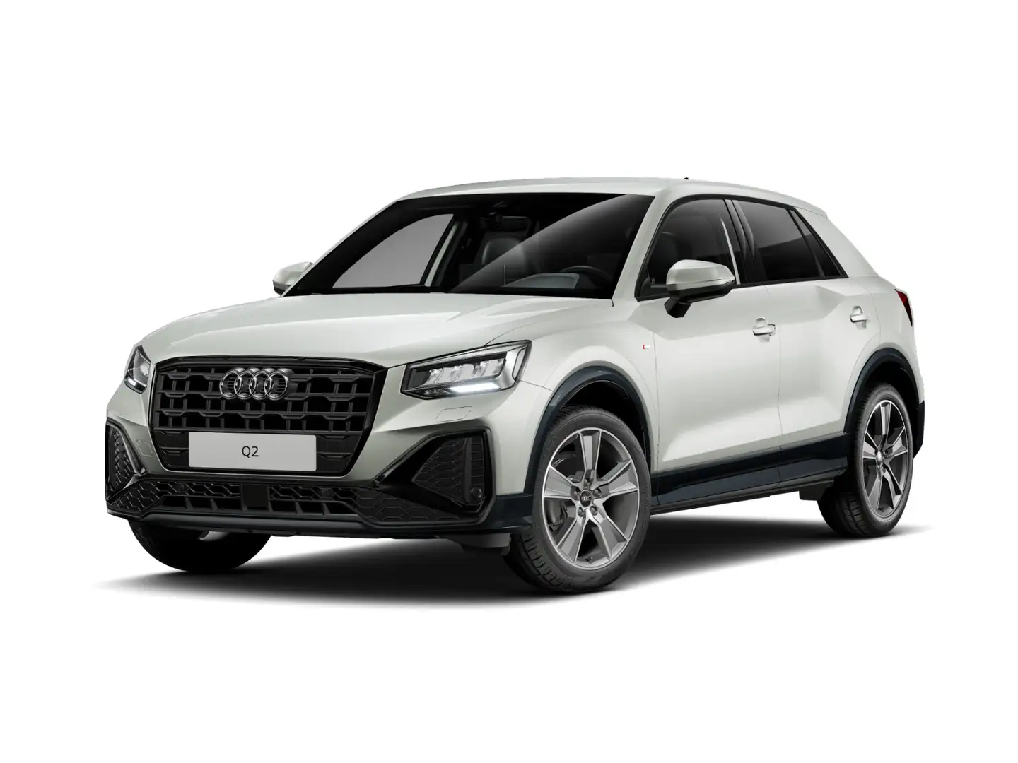 Audi Q2 35 TFSI 2x S LINE LM18 FEINNAPA AHK NAVI+ Silber - 2
