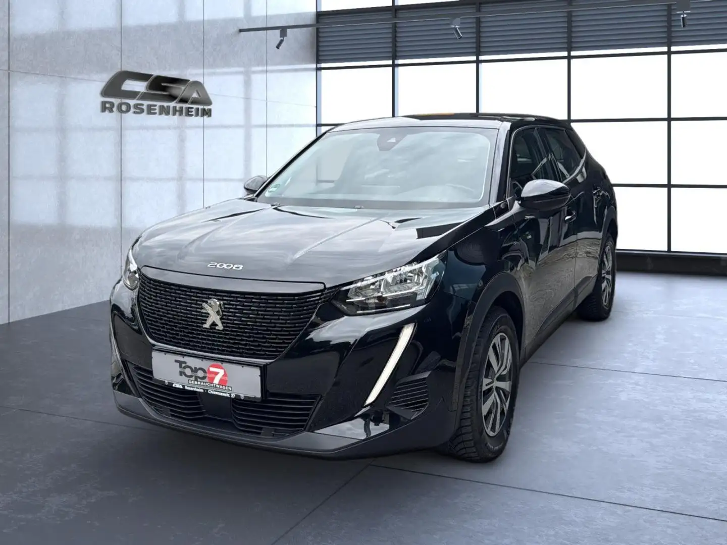 Peugeot 2008 Active Bluetooth Navi LED Klima Einparkhilfe Schwarz - 2