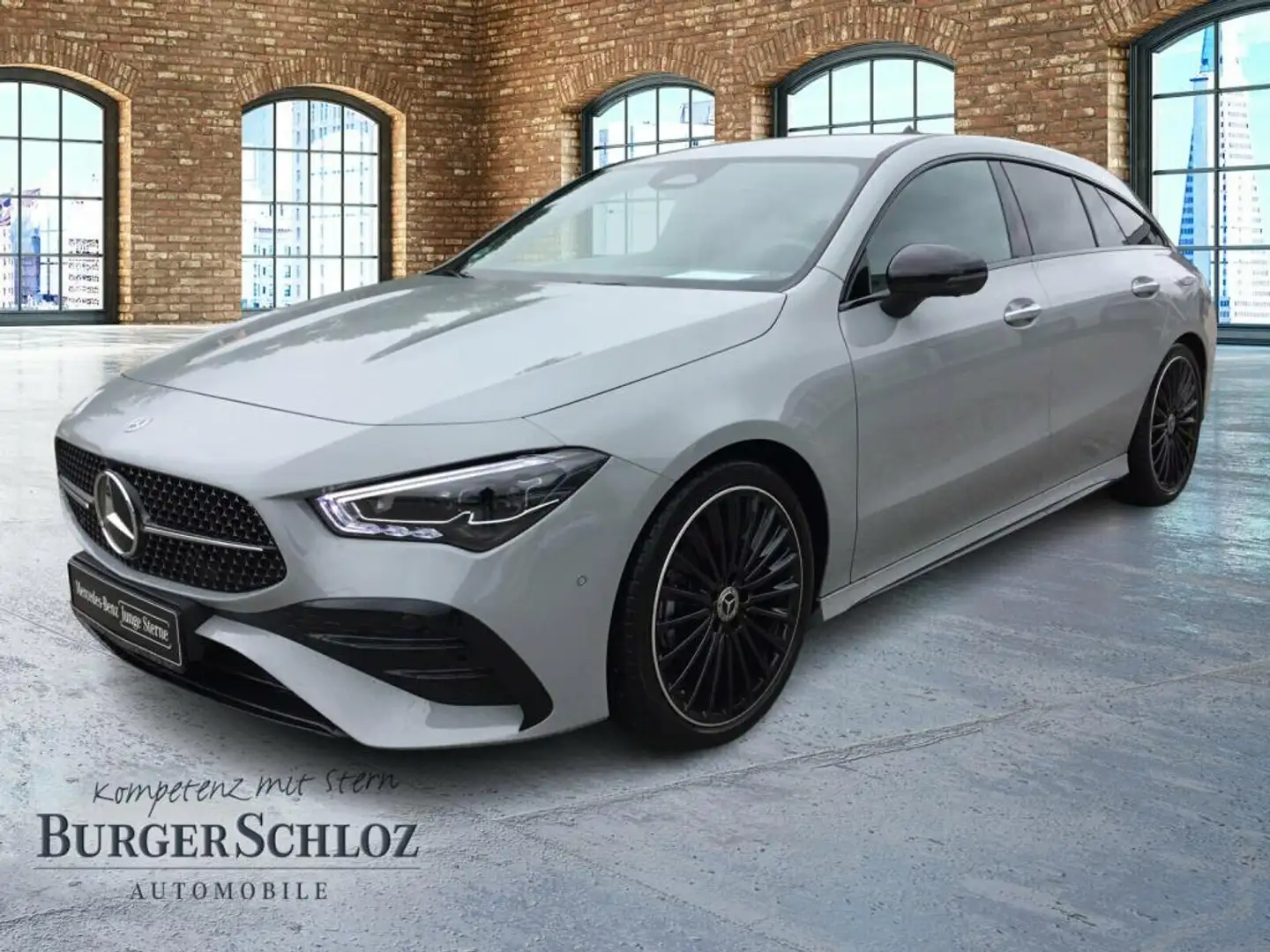 Mercedes-Benz CLA 180 Shooting Brake Night SpurW W-Paket PDC Grau - 1