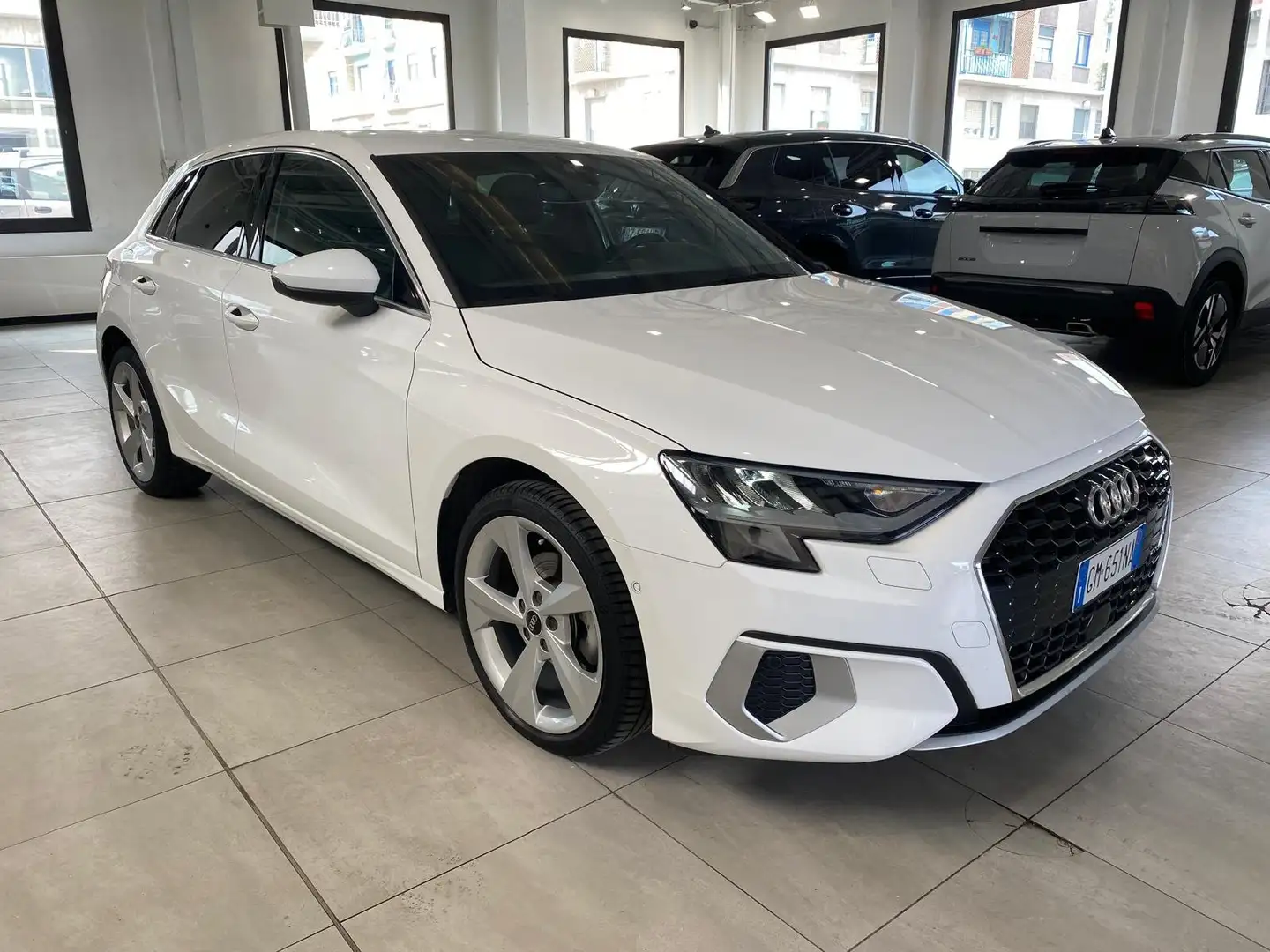 Audi A3 A3 Sportback 30 2.0 tdi Business s-tronic Bianco - 2
