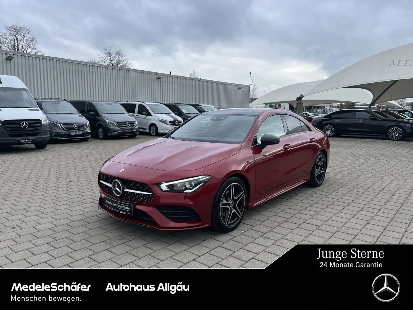 Mercedes-Benz CLA 180 CLA 180 AMG Night AHK Pano Ambiente Kamera LED Tel Rosso - 1
