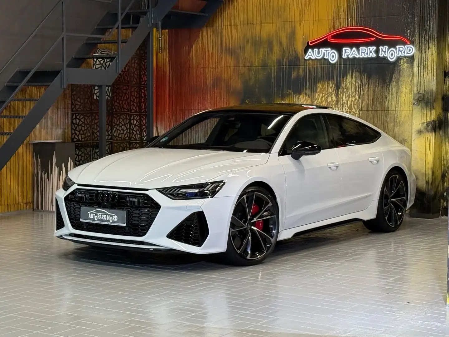 Audi RS7 Sportback 4.0 TFSI quattro~HEAD-UP~PANO~MATR Weiß - 1