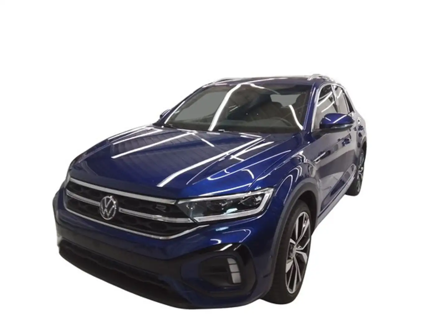 Volkswagen T-Roc 2.0 TDI DSG R-LINE UPE55 LM19 PANO AHK MAT Blau - 2