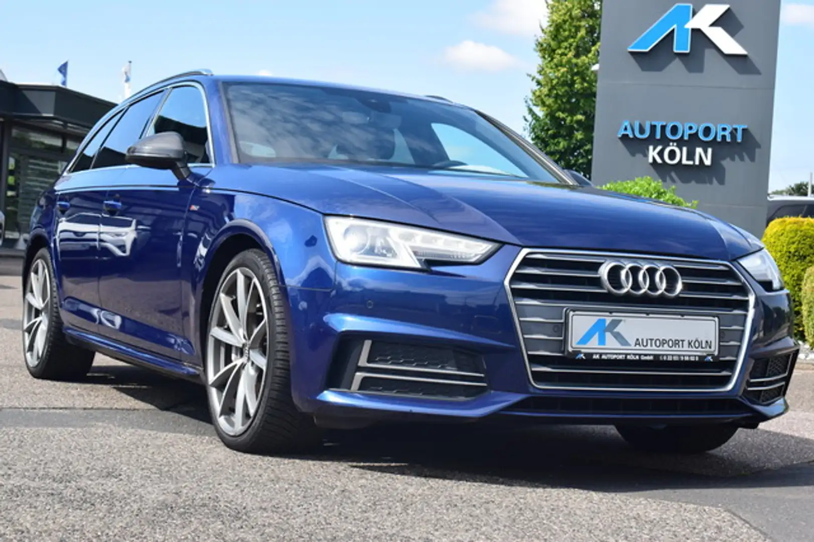 Audi A4 40 TDI sport*S-Line*Kamera*Navi*LED* Blue - 1