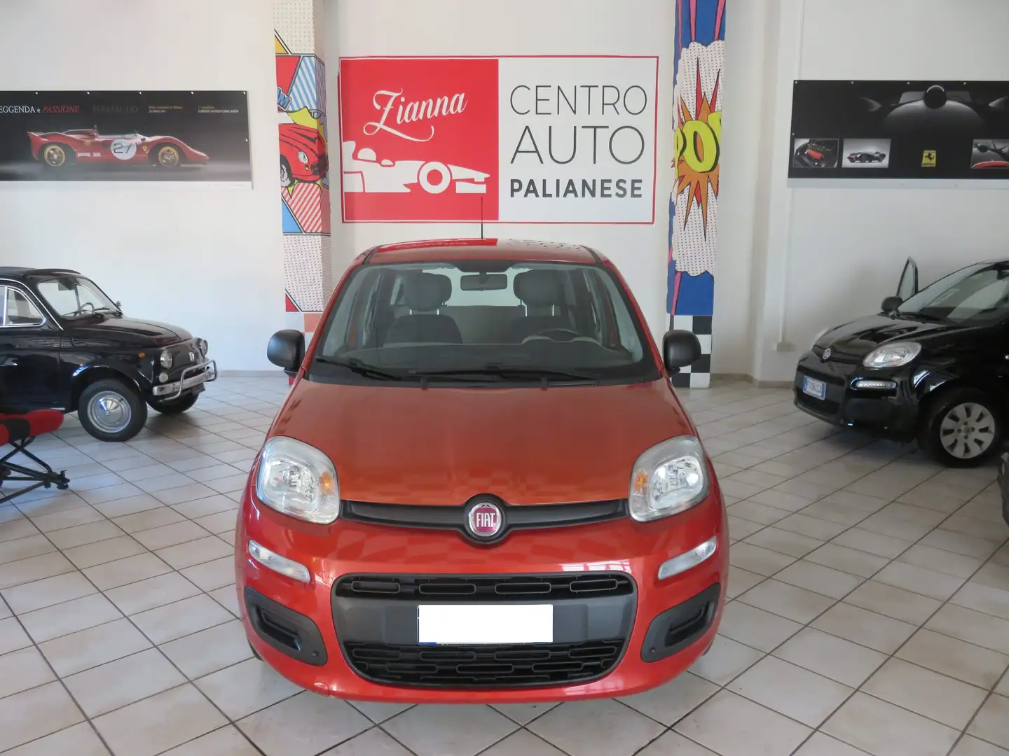 Fiat Panda Panda III 1.2 Easy 69cv E6 Naranja - 1