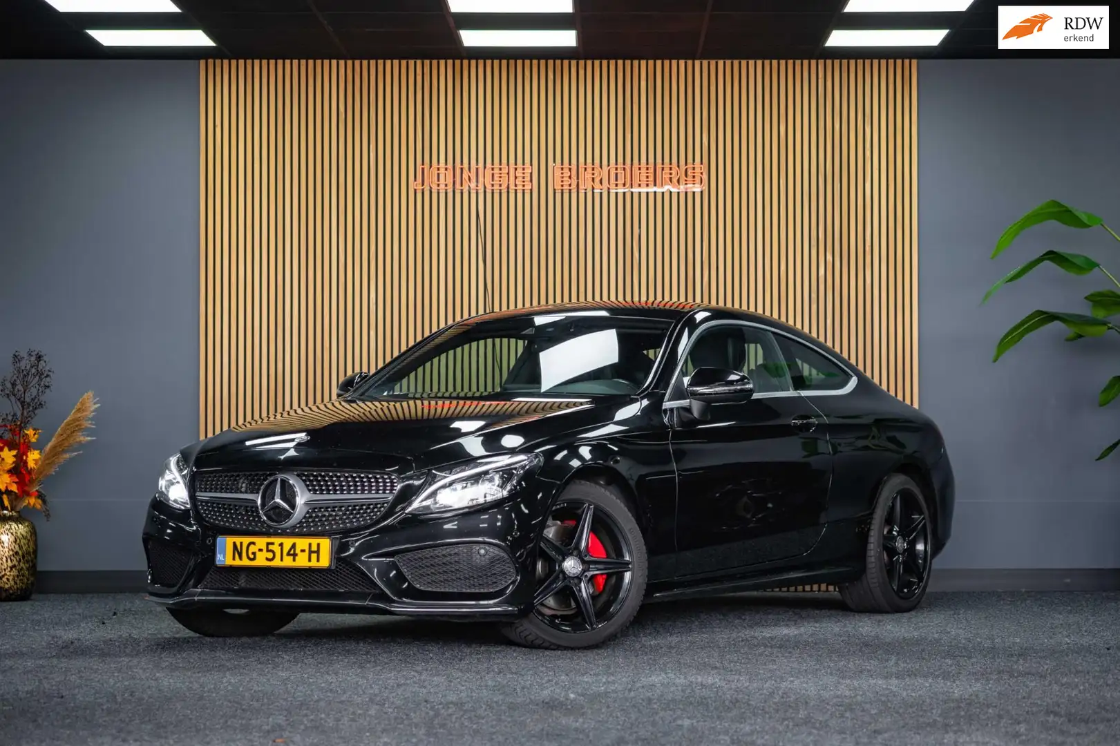 Mercedes-Benz C 220 Coupé d Ambition |Pano|Burmester Zwart - 1