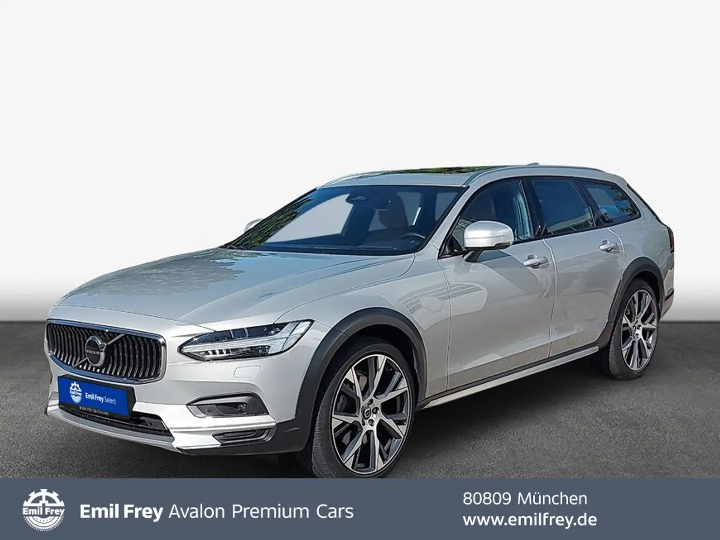 Volvo V90 Cross Country B5 B AWD Ultimate Zilver - 1