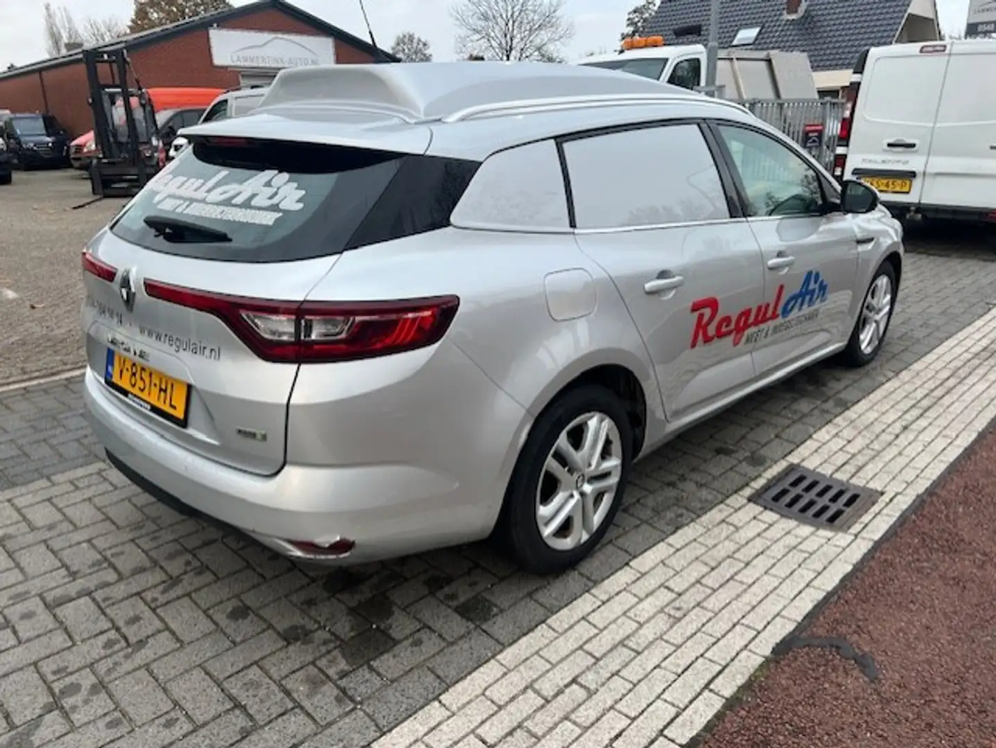 Renault Megane 1.5 DCI 81KW ESTATE VAN LKW AIRCO KLIMA NAV EURO6 Gris - 2