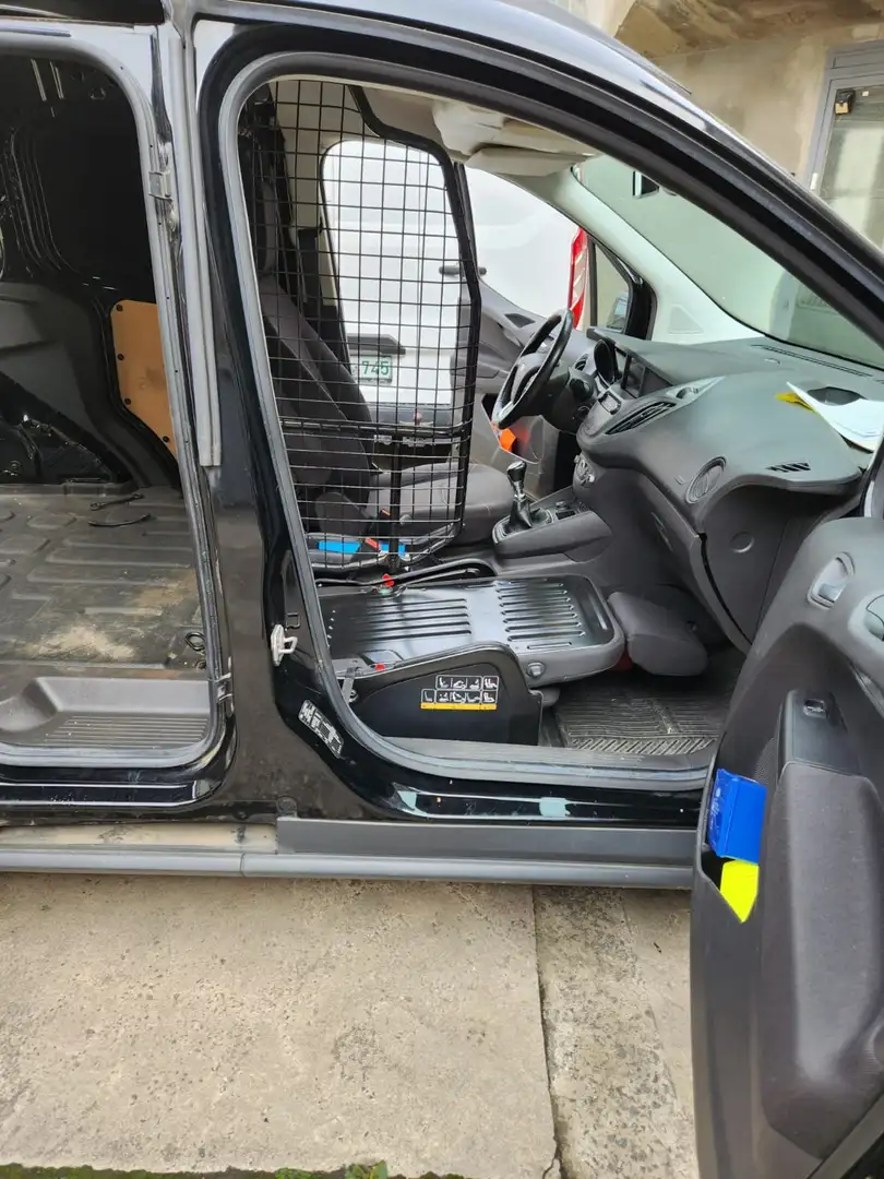 Ford Courier Full options JALU TEL CLIM Nv pneus PDC Zwart - 1