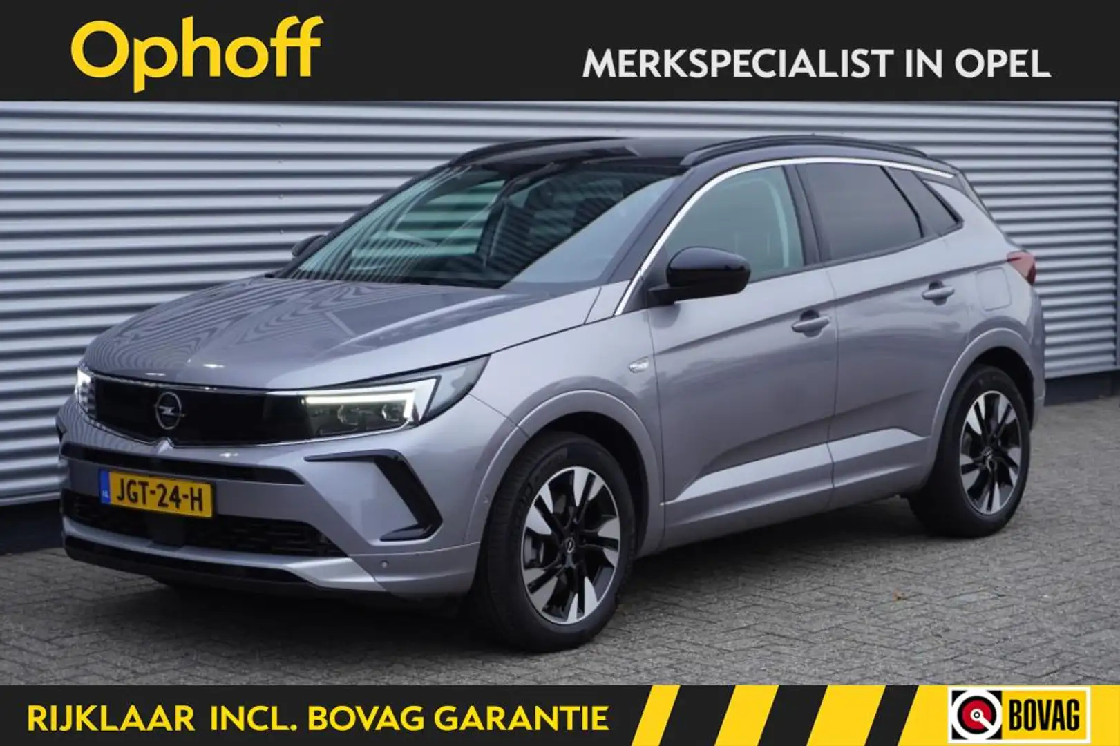 Opel Grandland 1.6 Turbo Hybrid Elegance / Camera / Winterpakket Gris - 1