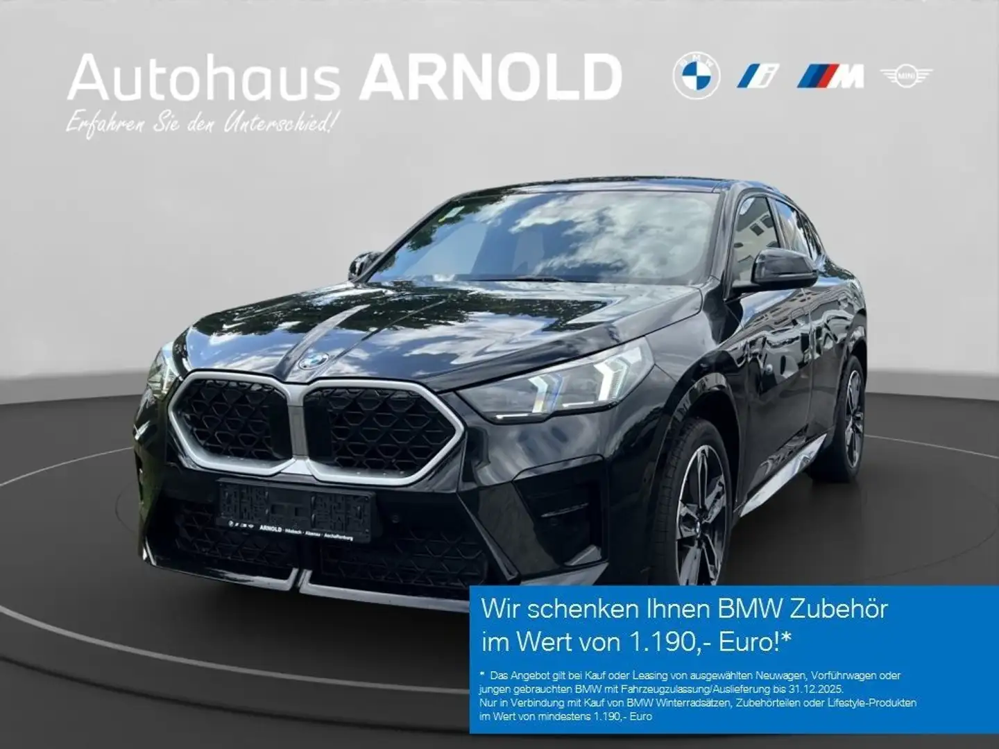 BMW X2 sDrive20i M-Sportpaket  AHK el. Sitze GSD Schwarz - 1