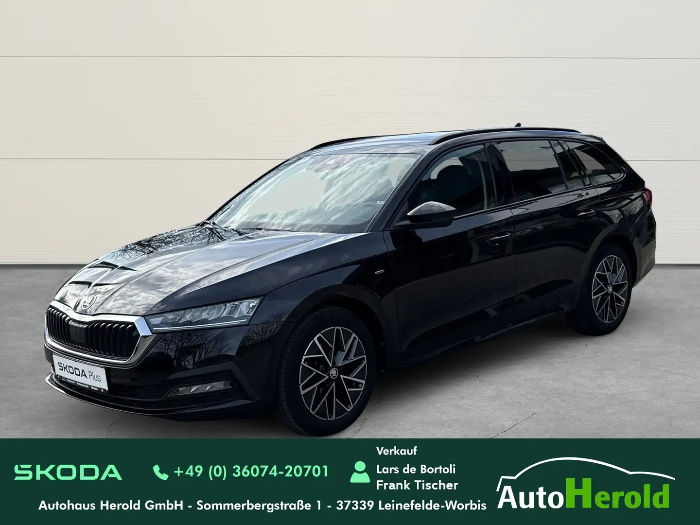 Skoda Octavia Combi Clever 1,5 TSI 110 kW 6-Gang+SMARTLINK+Sit. Negro - 1
