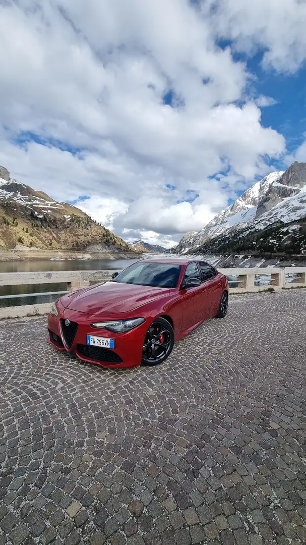 Alfa Romeo Giulia 2.0 t Veloce TI Q4 280cv awd auto Rosso - 1