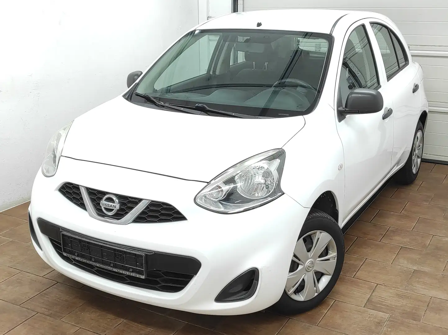 Nissan Micra Visia First *TÜV NEU* KLIMA ALLWETTER AUX TELEF Blanc - 1