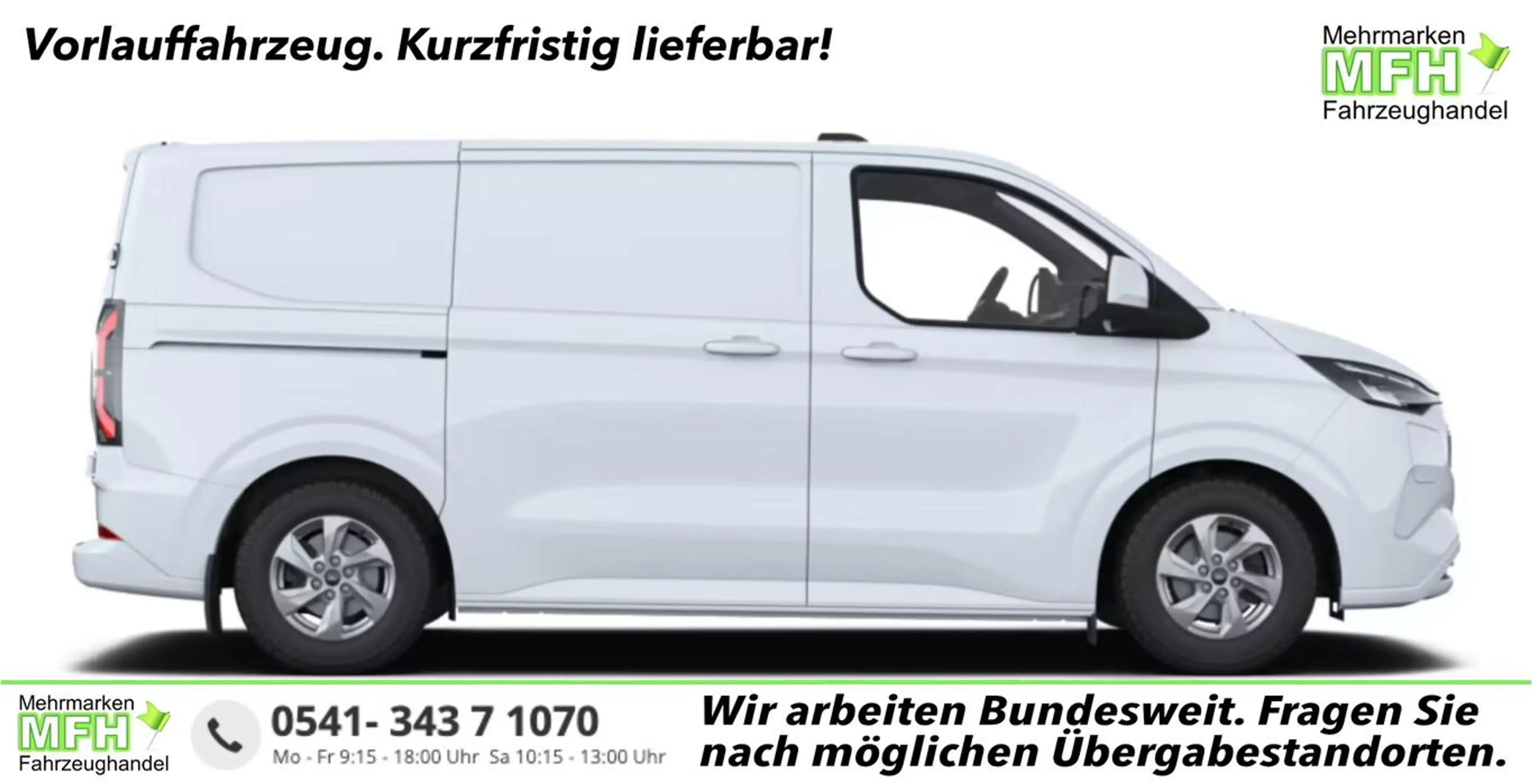 Ford E-Transit Custom Limited 71kWh L1 ProPower LED 160 kW (21...