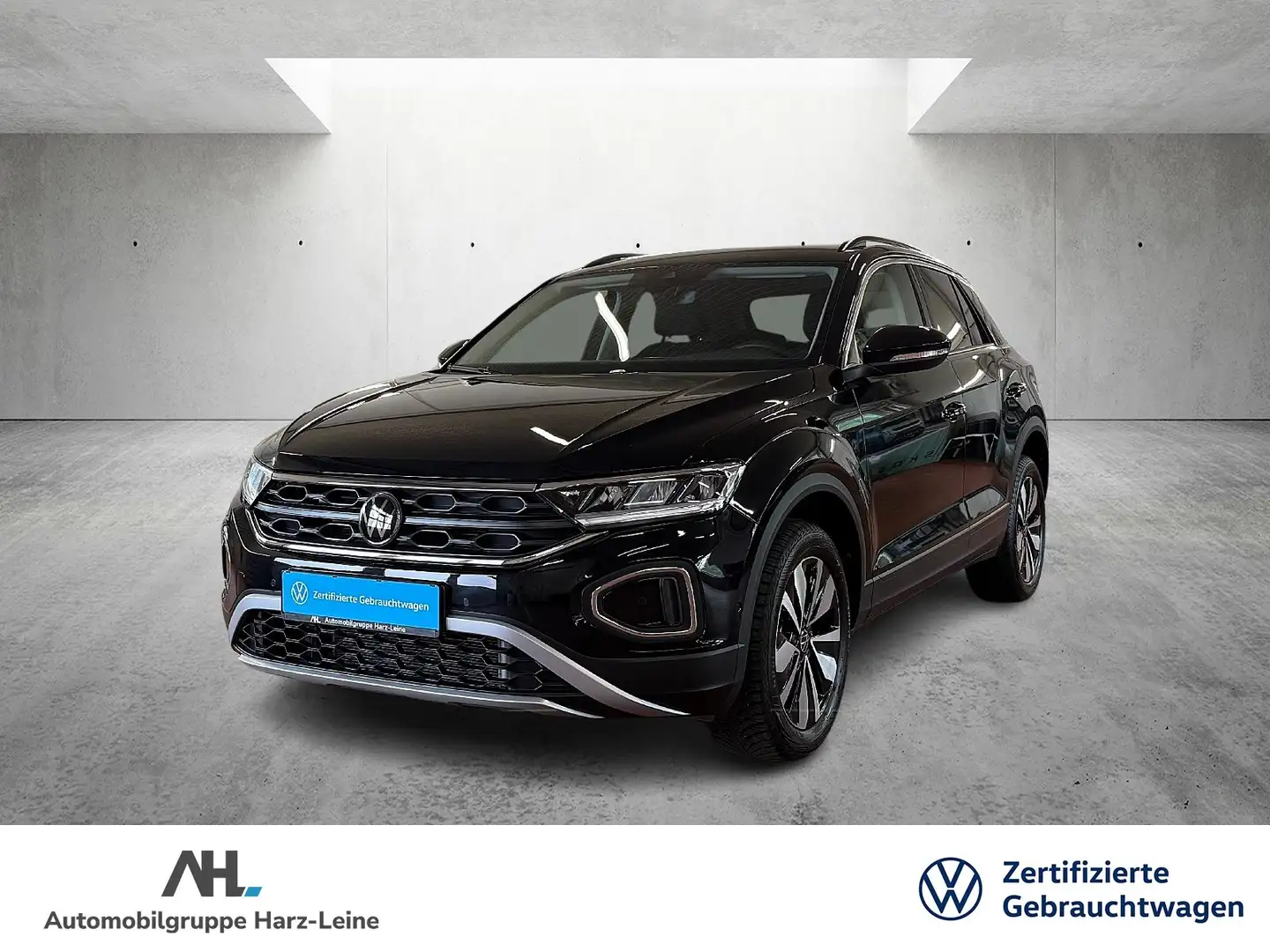 Volkswagen T-Roc 1.0 TSI Move Navi LED SHZ PDC DAB App-Connect Schwarz - 1