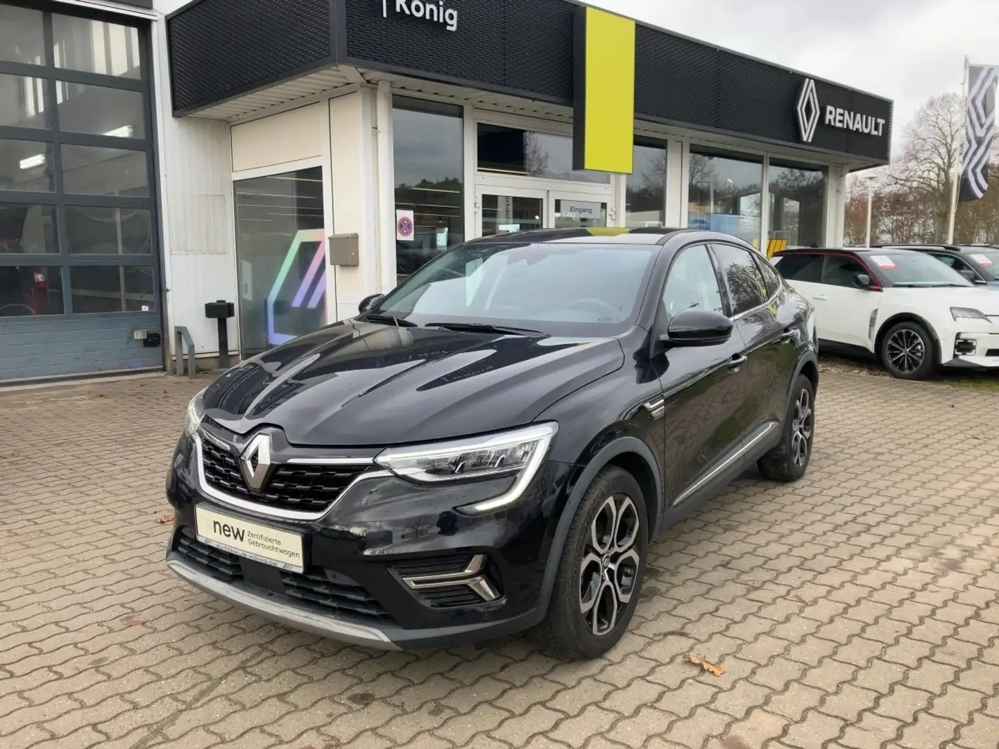 Renault Arkana TECHNO TCe140 Automatik *LED*Kamera*Navi* Zwart - 1