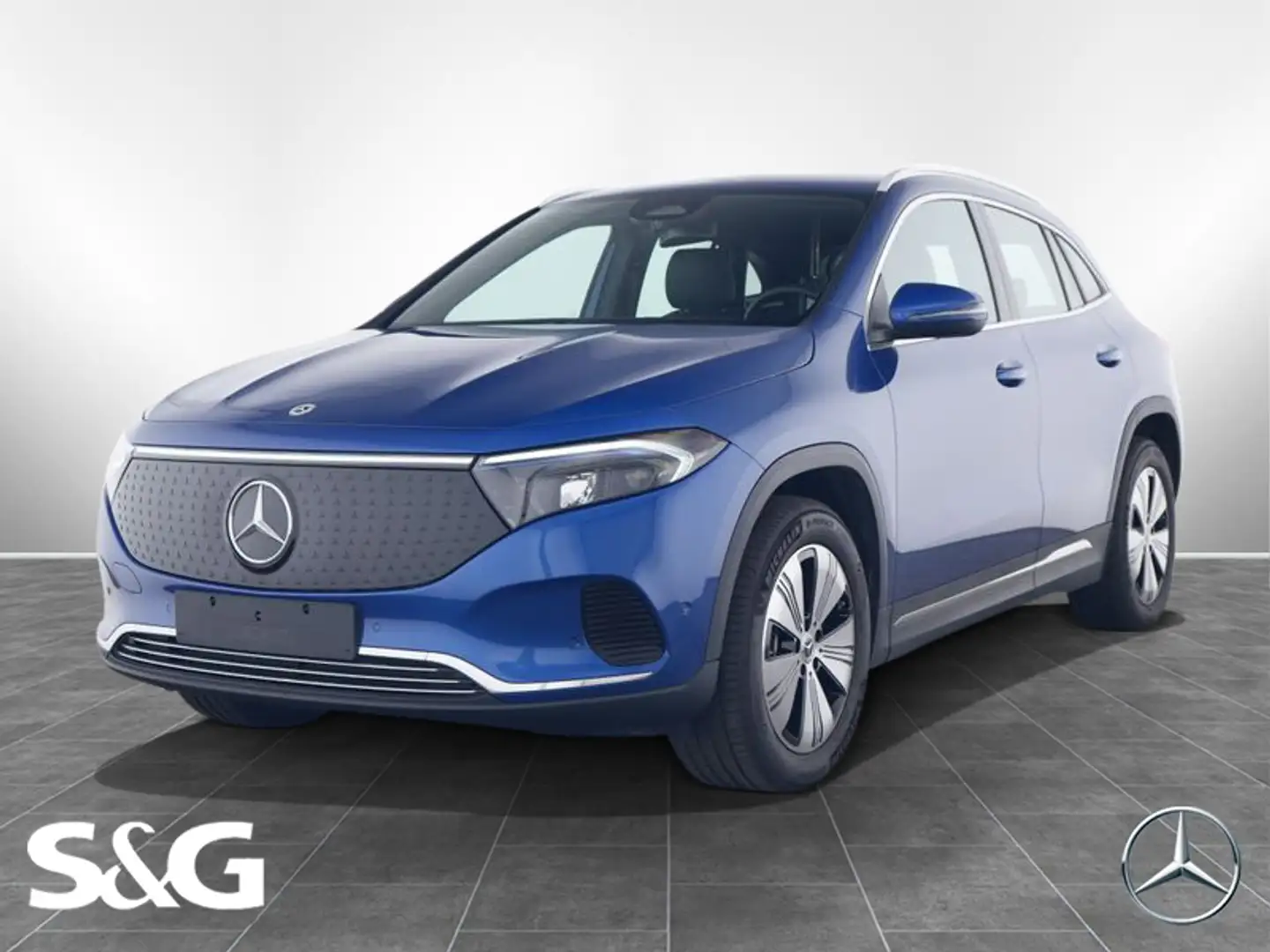 Mercedes-Benz EQA 300 4M progressive RüKam+Totwink+LED Azul - 1