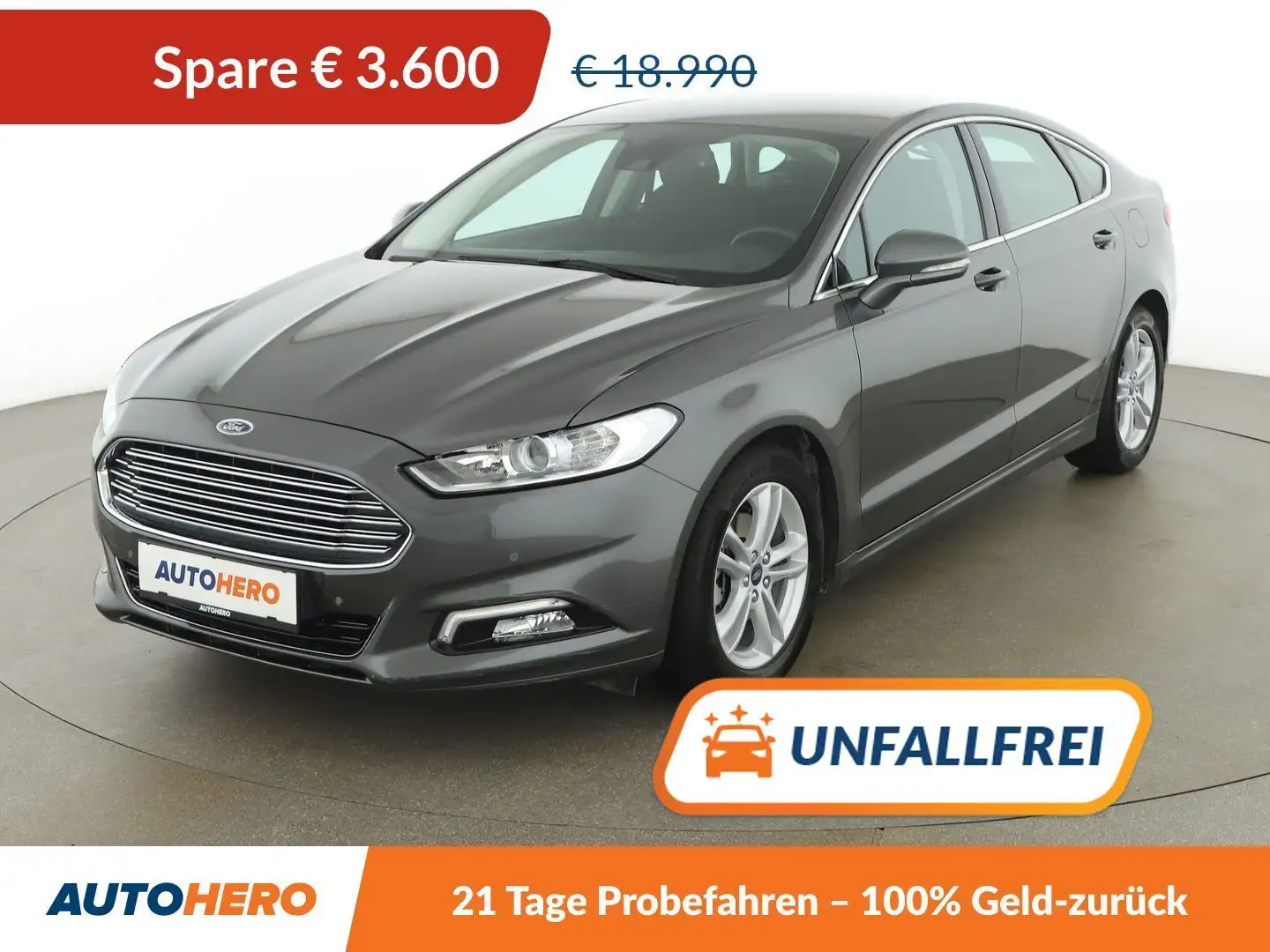 Ford Mondeo 1.5 EcoBoost Titanium Gris - 1
