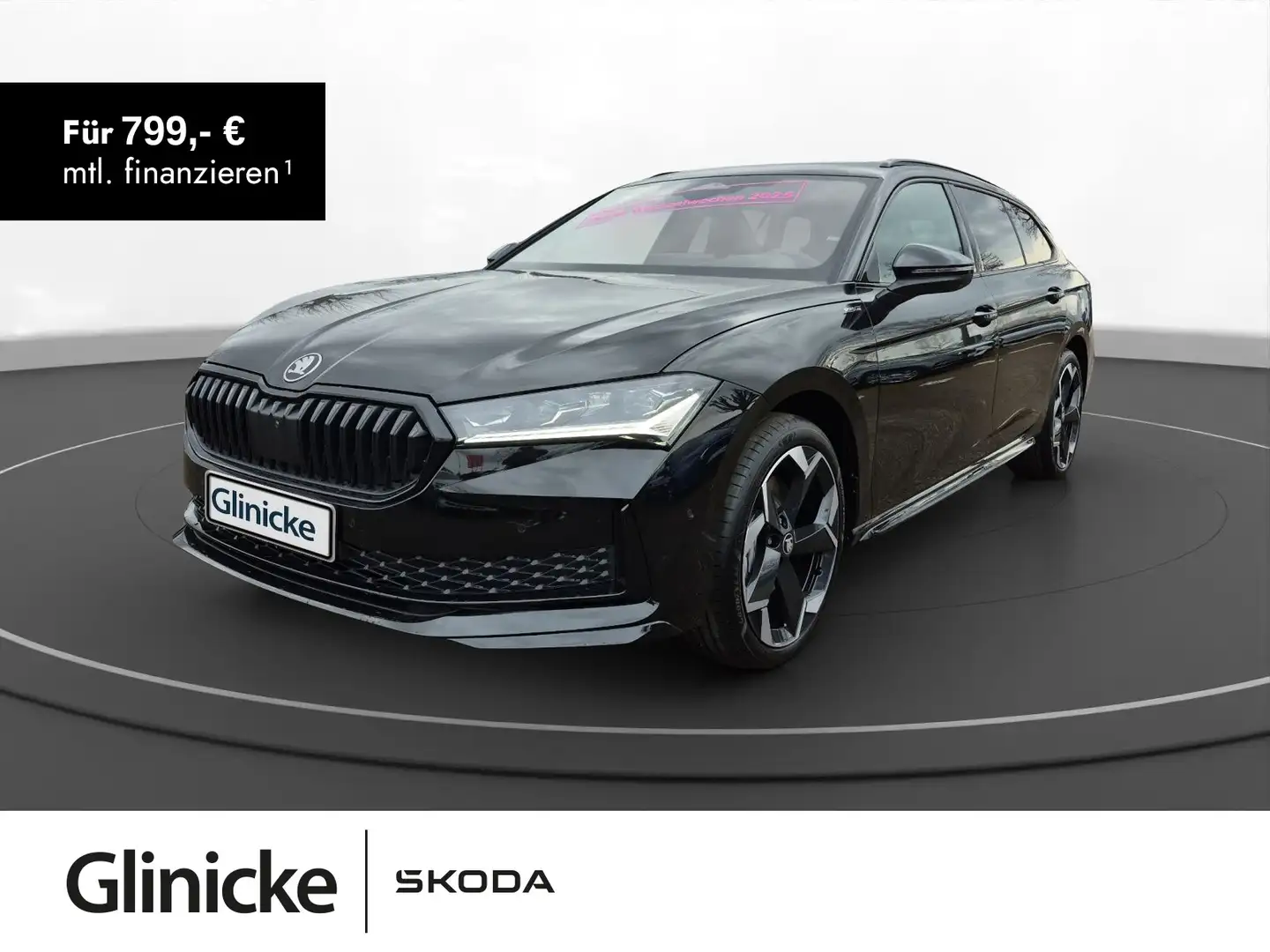 Skoda Superb Combi Sportline 2,0 TDI 4x4 142 KW Czarny - 1