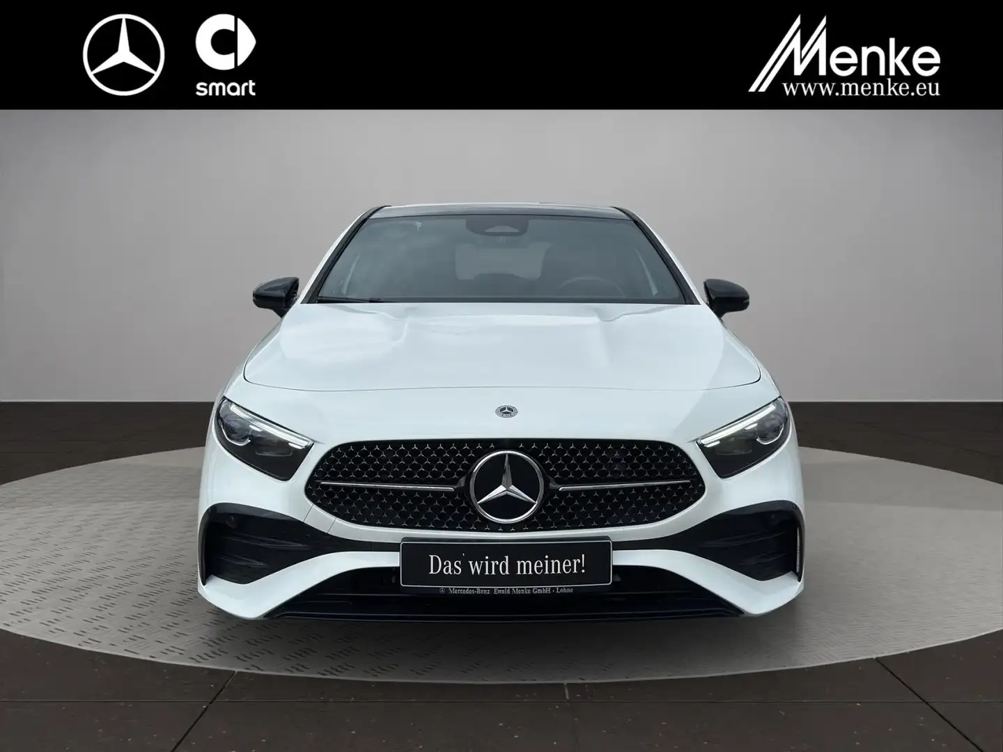 Mercedes-Benz A 200 AMG+Night+Pano+Burmester+AHK+KeyGo+Kamera Bianco - 2