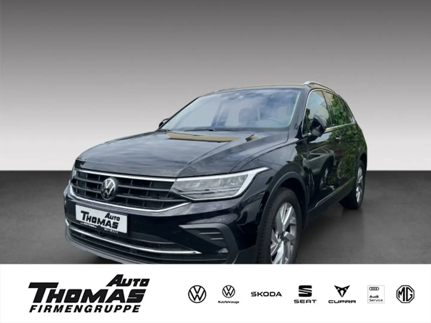 Volkswagen Tiguan 1.5 TSI DSG Move AHK SHZ Schwarz - 1