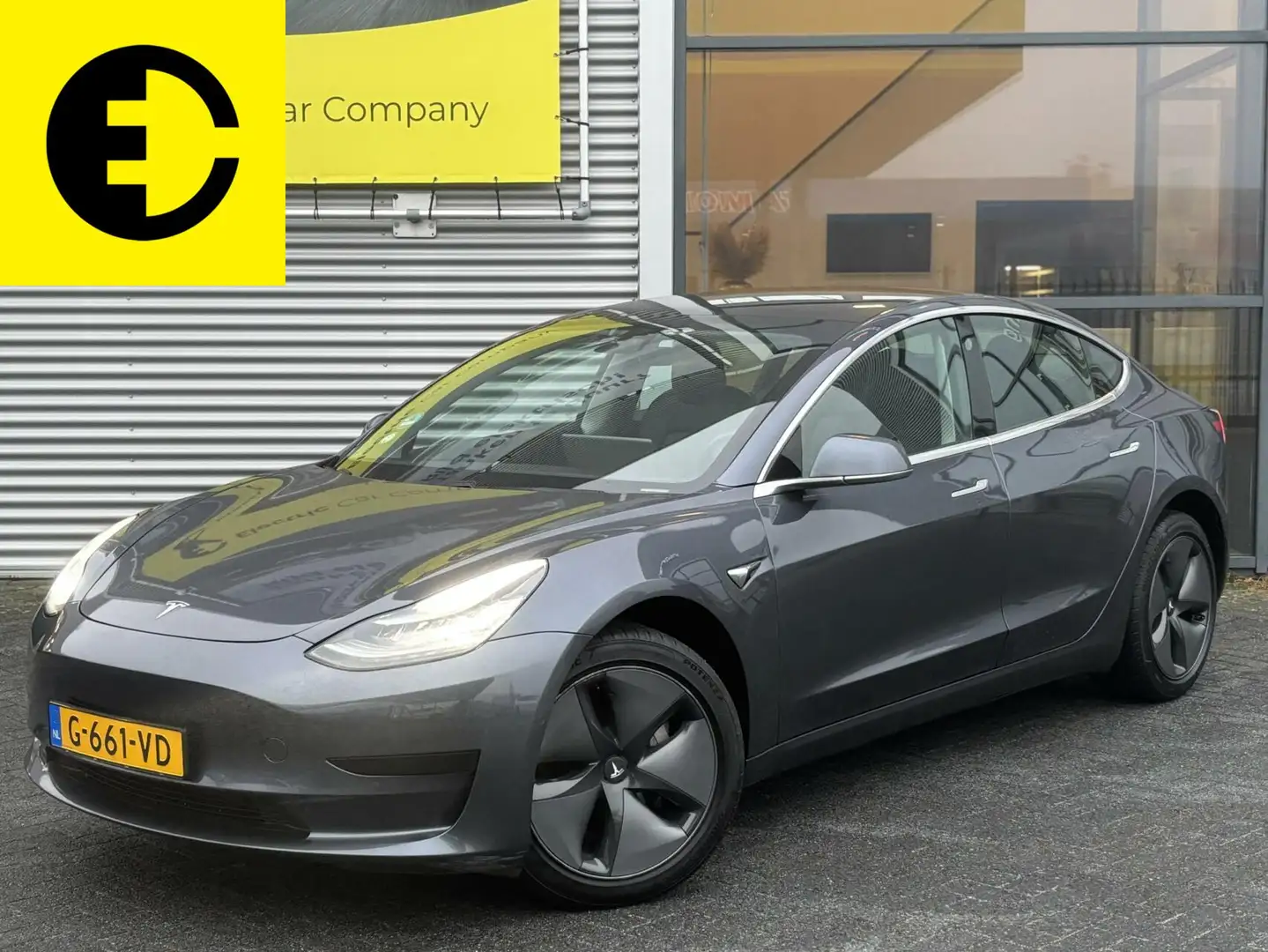 Tesla Model 3 Standard Range Plus | Lage km.stand | Incl. BTW Szürke - 1