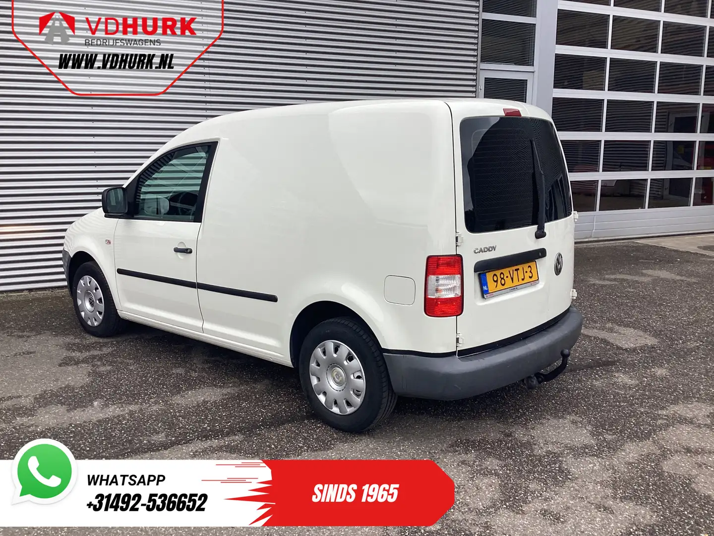 Volkswagen Caddy 2.0 SDI EXPORT ONLY MARGE NL auto/ APK 10-2025/ Ai Bianco - 2