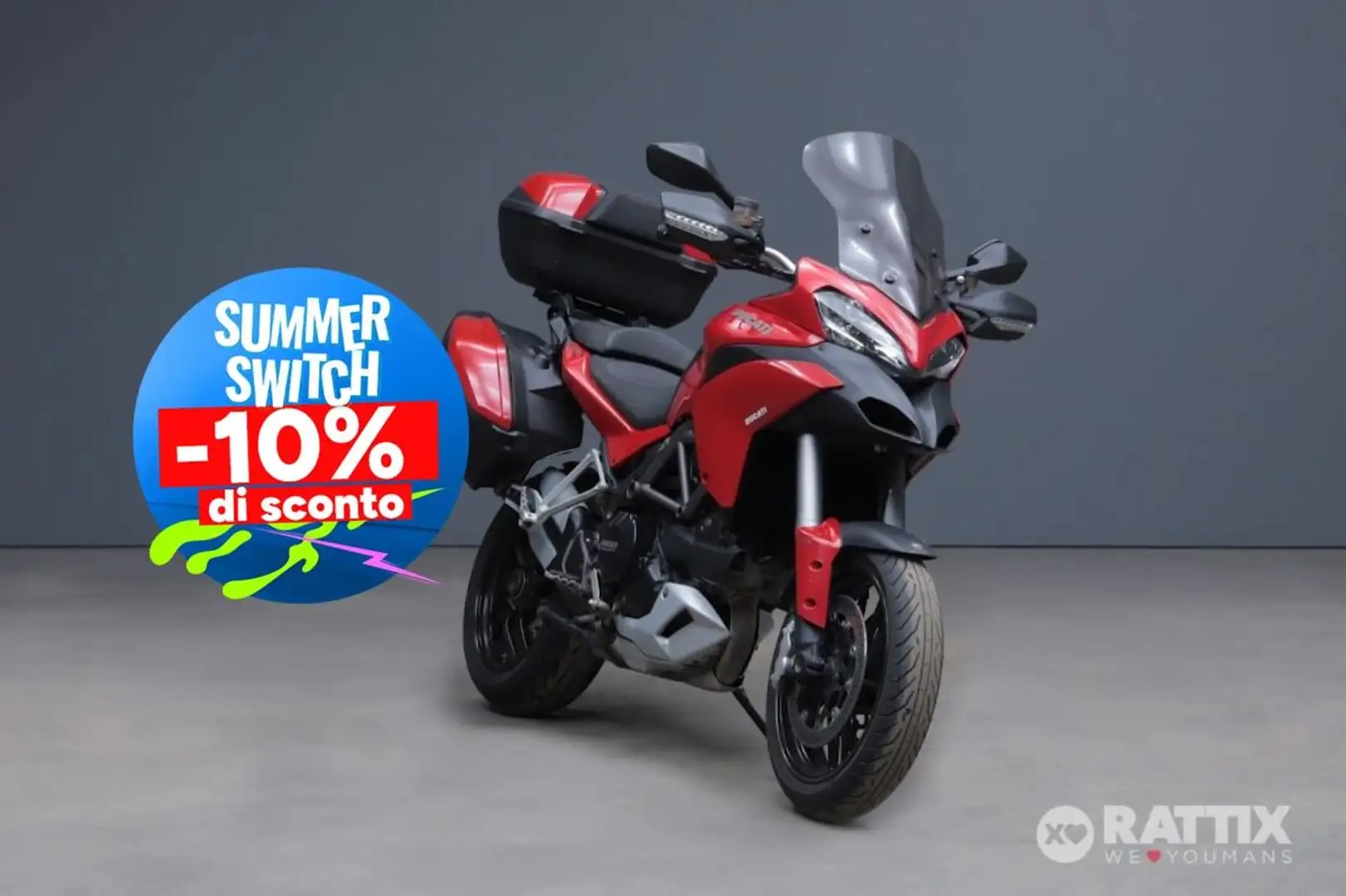 Ducati Multistrada 1200 1200 Abs Rosso - 1