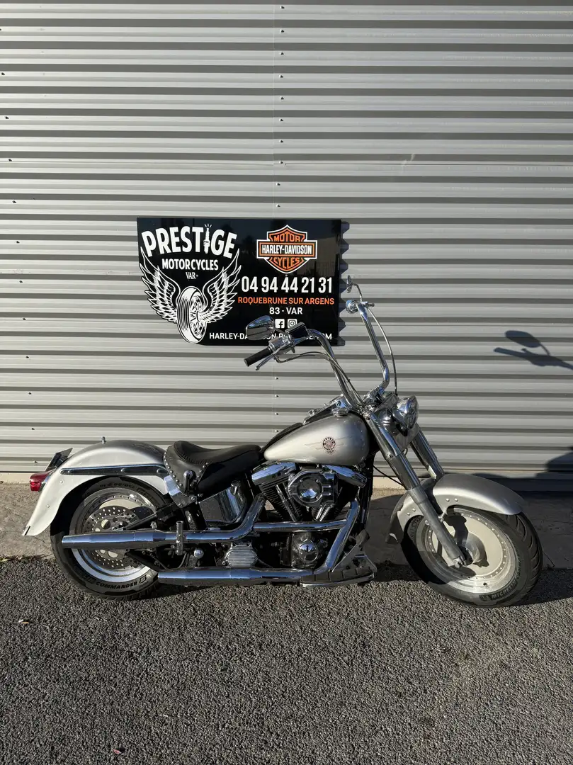 Harley-Davidson Fat Boy Gris - 1