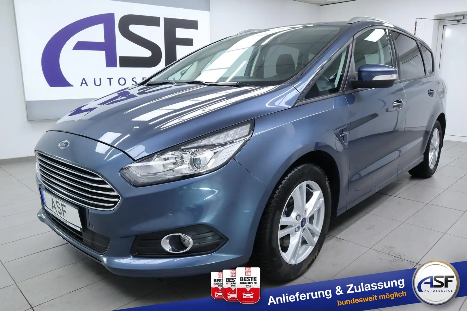 Ford S-Max Business Edition #Klima #Navi #beheizbare Front... Blau - 1