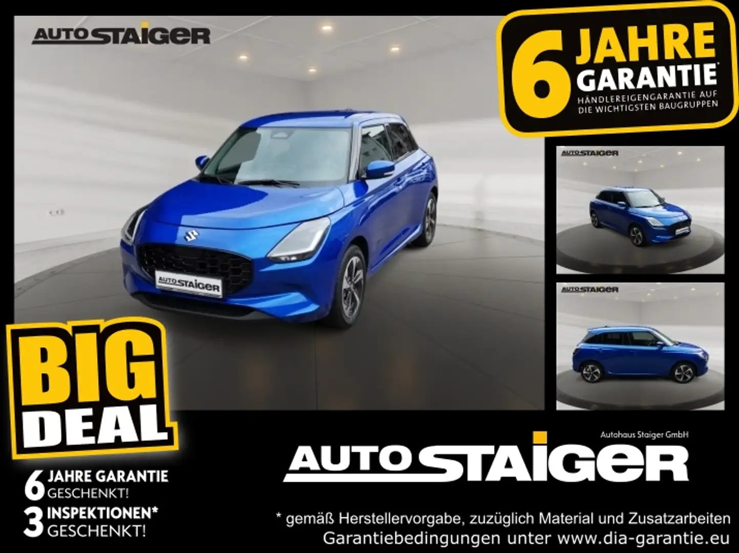 Suzuki Swift 1.2 Comfort+ Automatik*PDC*Rückfahrkamera Blau - 1