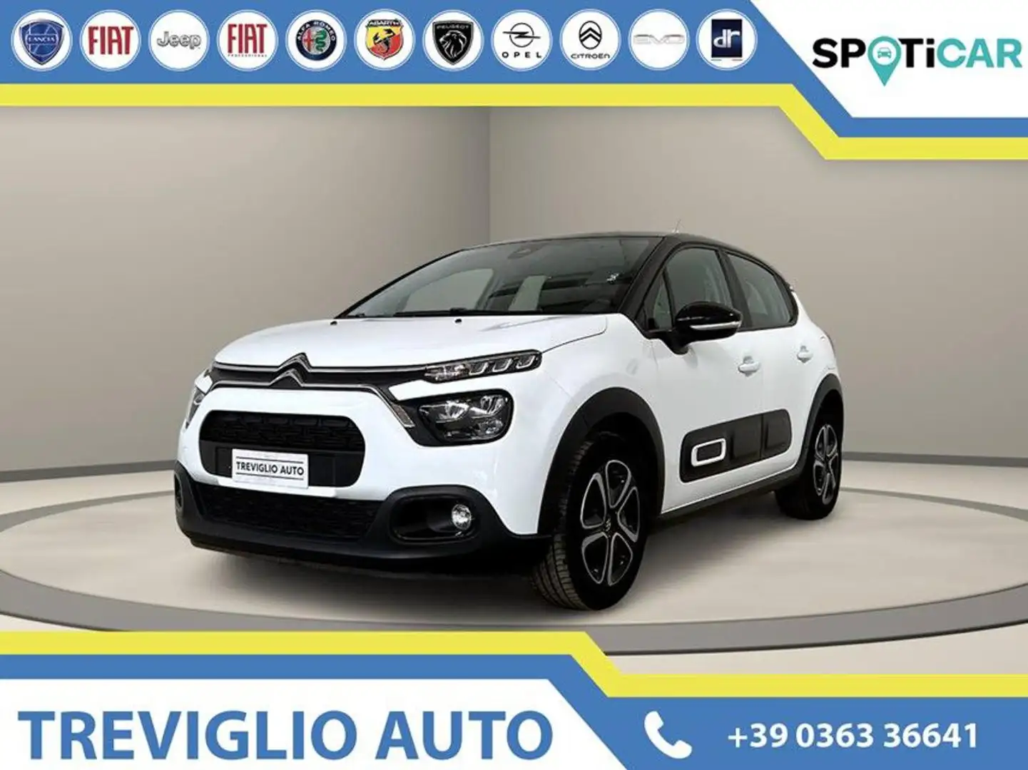 Citroen C3 PureTech 83 S&S Shine Blanc - 1