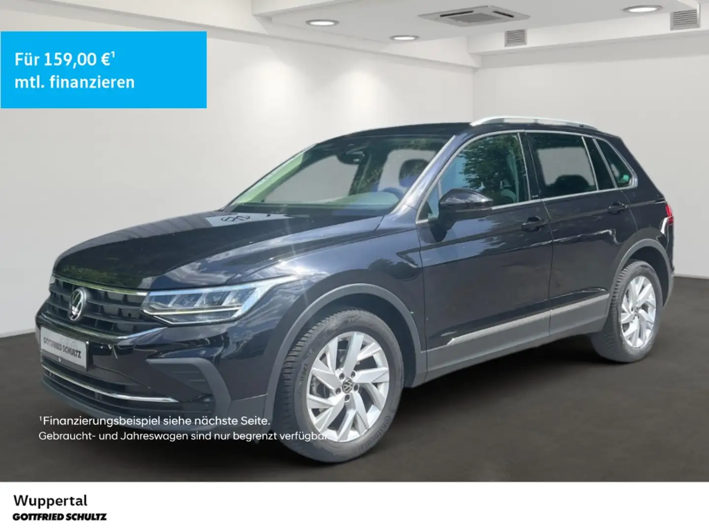 Volkswagen Tiguan 1.5 TSI Active NAVI KAM ACC LED SHZ PDC LM Noir - 1