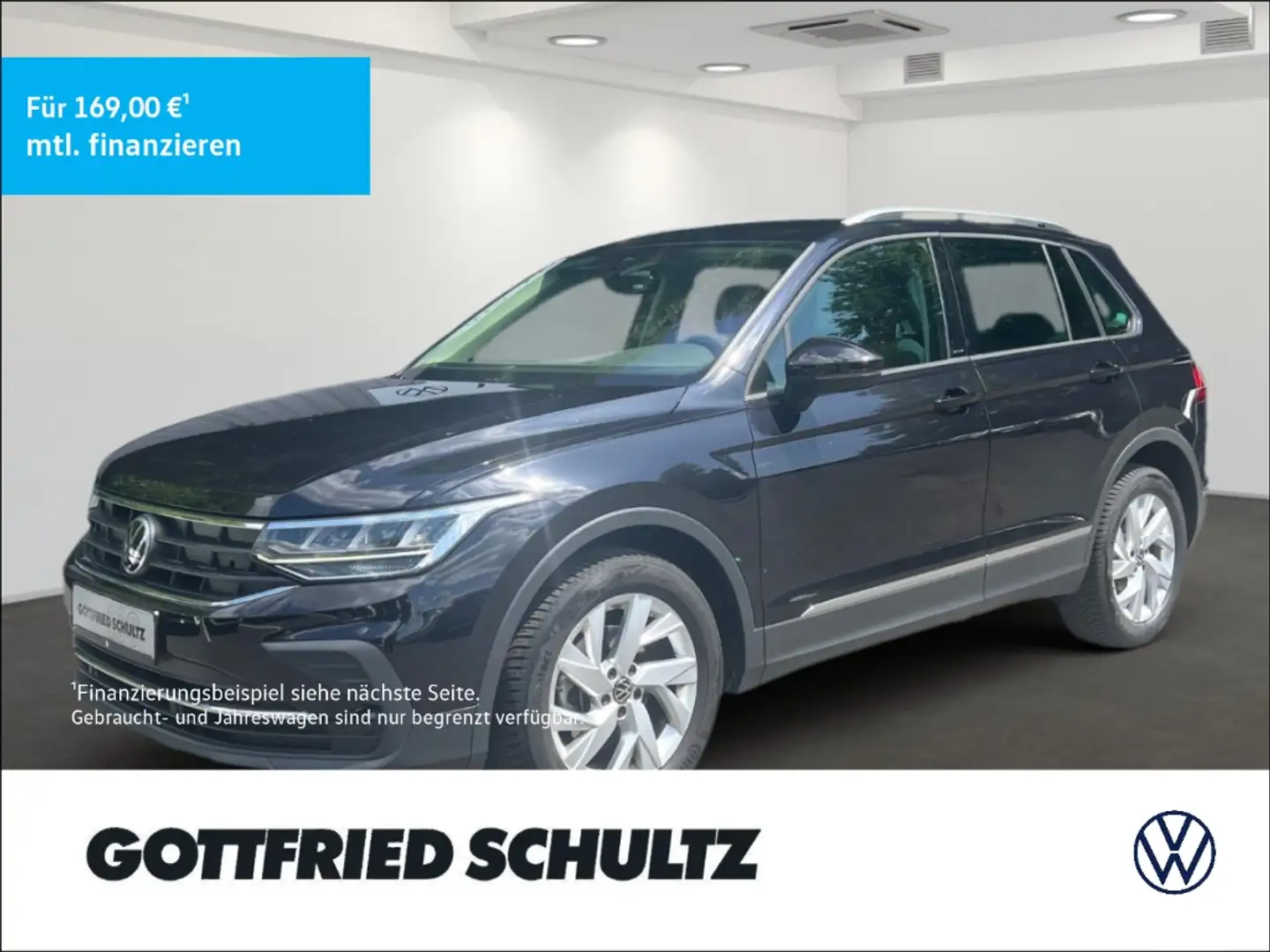 Volkswagen Tiguan 1.5 TSI Active NAVI KAM ACC LED SHZ PDC LM Negro - 1