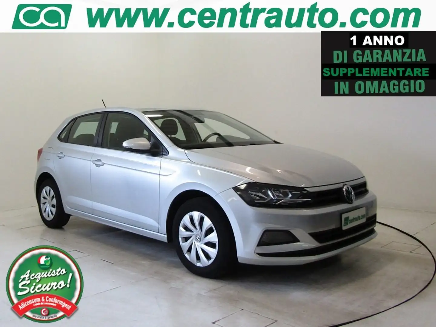 Volkswagen Polo 1.6 TDI 5p. Trendline Manuale * OK NEOPATENTATI * Argento - 1