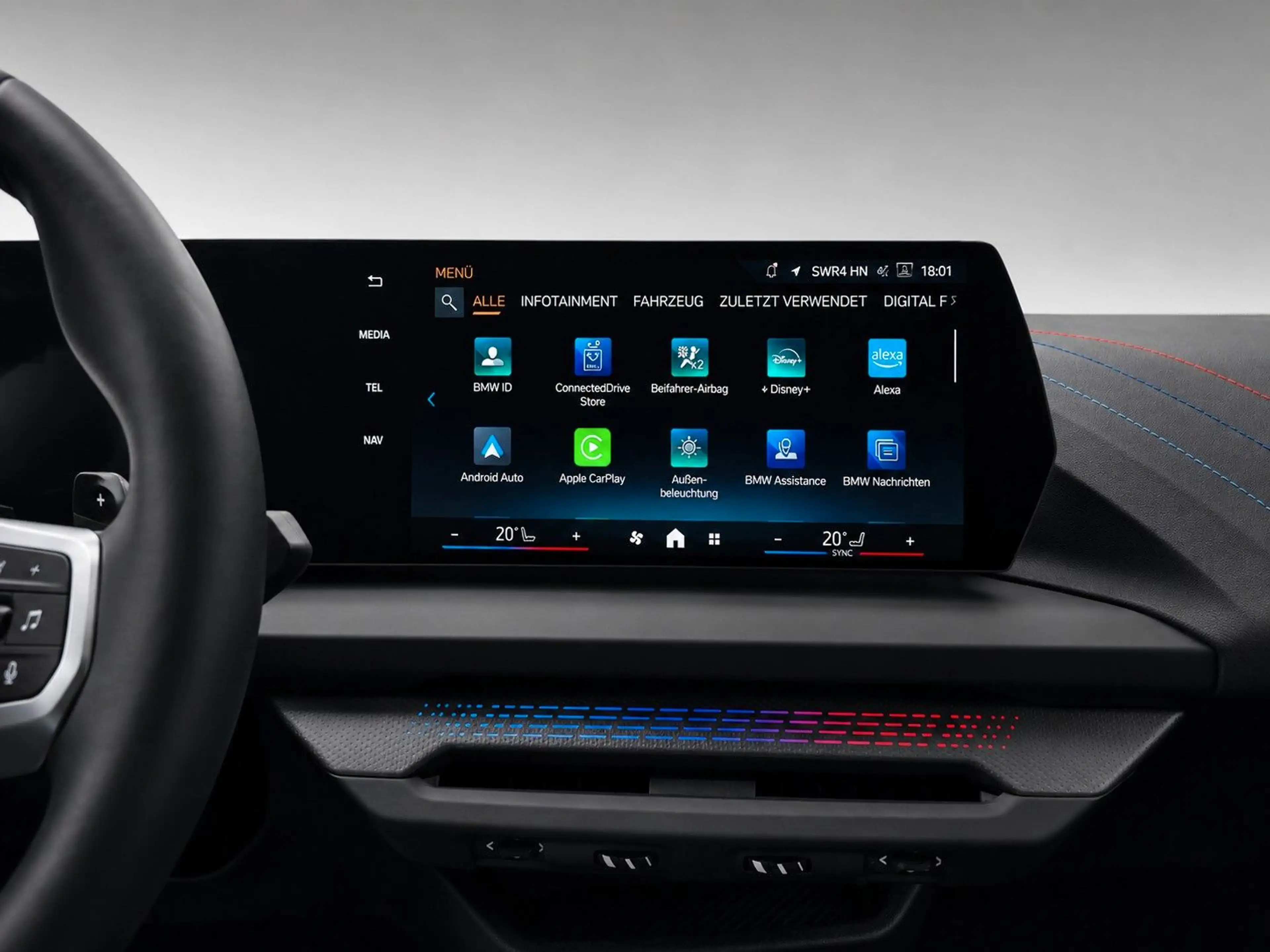 BMW 118 d M SPORT PRO PANORAMA NAVI LED RFK 18"LM — photo 14