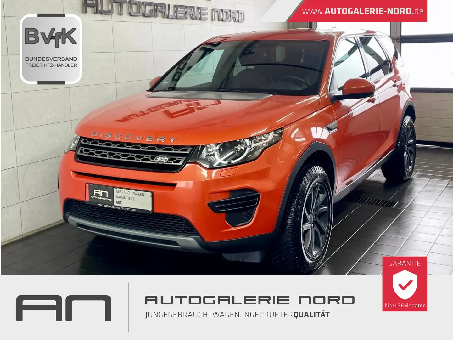 Land Rover Discovery Sport SE AWD 1.Hand Orange - 1
